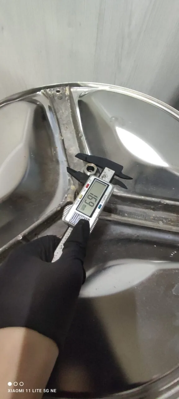 Барабан с крестовиной Bosch 9000490112 205/206 max4.5