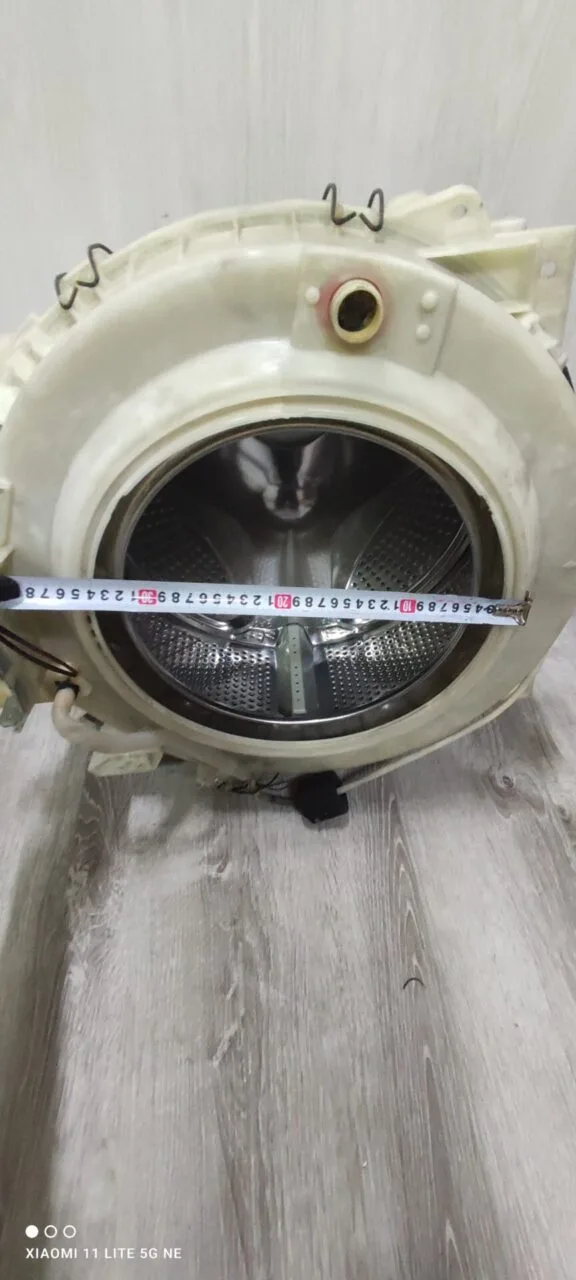 Бак в сборе Samsung DC61-00253a (00365a)/00365a 203/204 4.5кг. патрубок под хомут Только самовывоз!