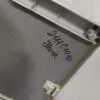 Верхняя панель корпуса Haier 2111c1010 серая к стиральной машине