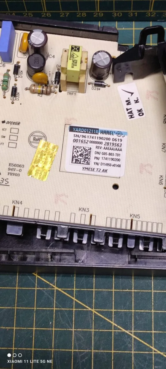 Панель с модулем Beko DIN 2642D 60см.