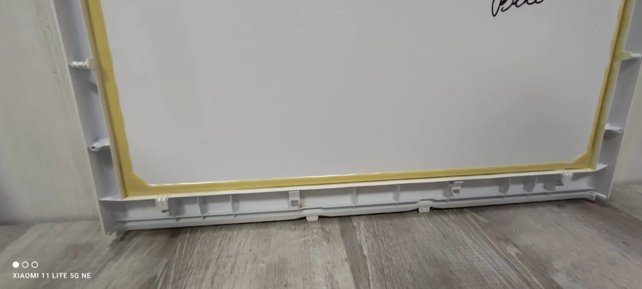 Верхняя панель корпуса Beko 284074 бел. к стиральной машине