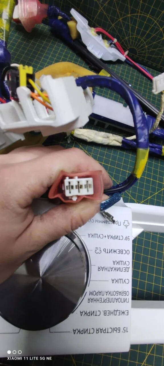 Модуль Samsung WD10N64PR2W с сушкой, под люк дозагрузка