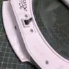 Люк Beko 2878300100-2 с дефектом царапина