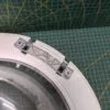 Люк Beko 2878300100-3 с дефектом желтый