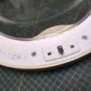 Люк Beko 2878300100-3 с дефектом желтый