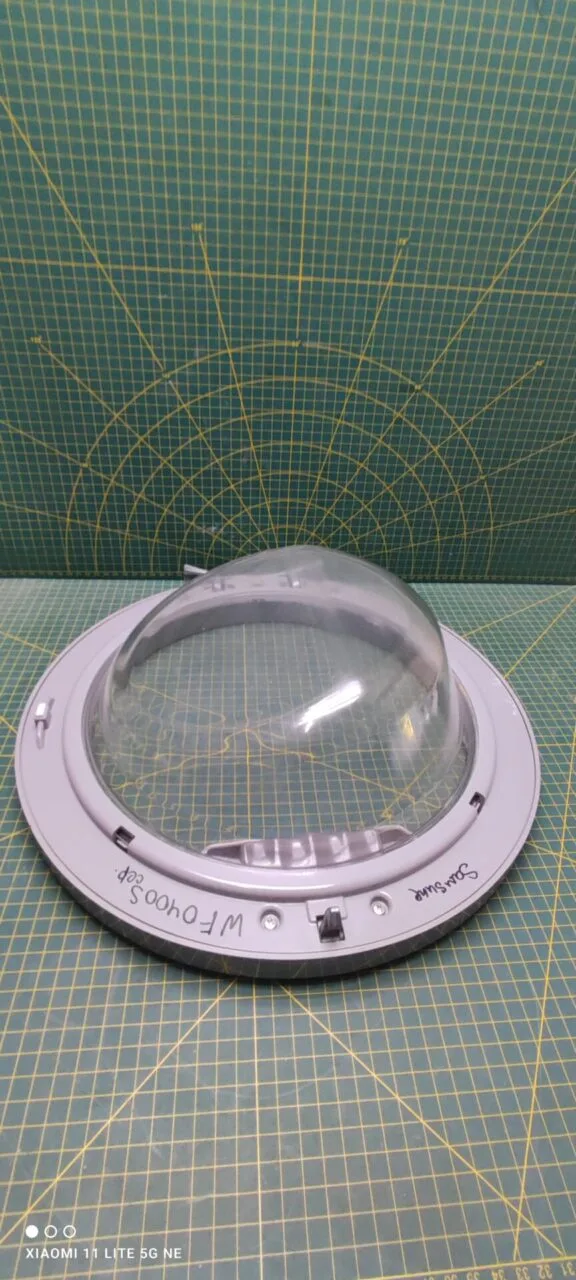 Люк Samsung WF0400S серый