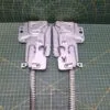 Петли Electrolux 405053450 бел. пара лев.+прав.