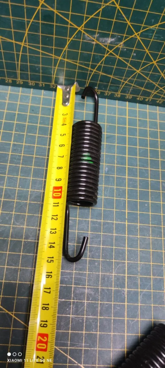 Пружина Samsung dc61-03171a зелен. пара