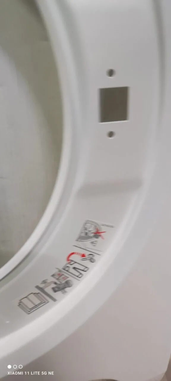 Передняя панель корпуса Aeg Electrolux 91455003604 к стиральной машине