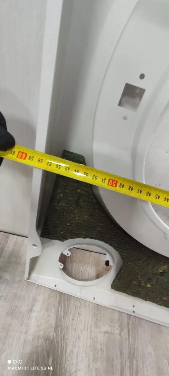 Передняя панель корпуса Aeg Electrolux 91455003604 к стиральной машине