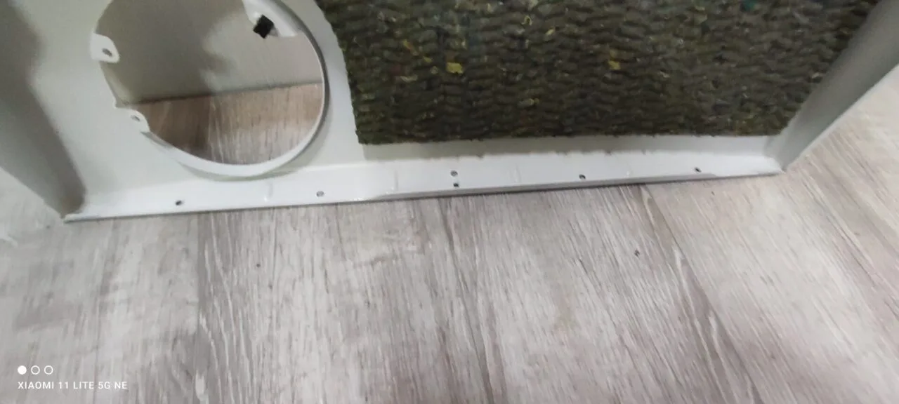 Передняя панель корпуса Aeg Electrolux 91455003604 к стиральной машине