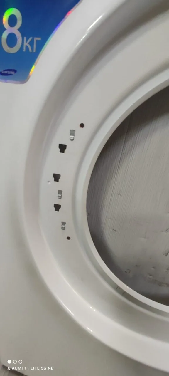 Передняя панель корпуса Samsung Y535ABB500188J к стиральной машине