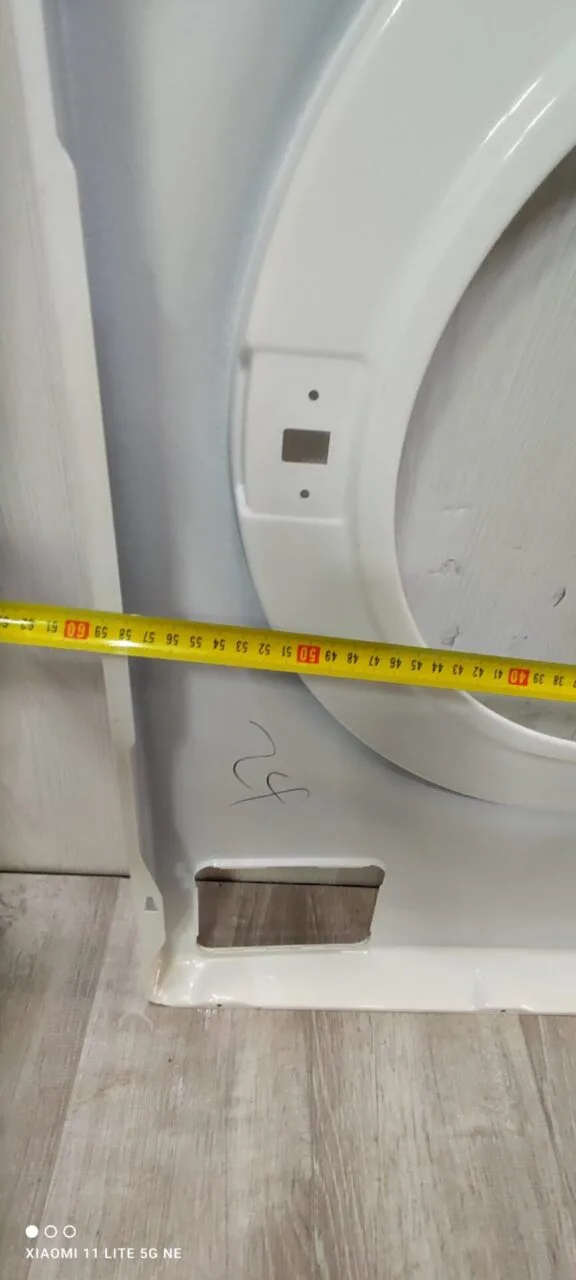Передняя панель корпуса Samsung Y535ABB500188J к стиральной машине