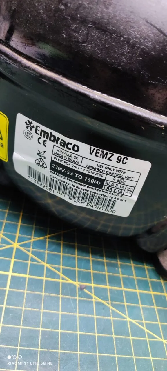 Компрессор инверторный с модулем Liebherr vemz9c vcc3 245623f02