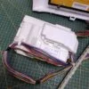 Модуль Indesit BWSA 61051 с дефектом (люк под петлю)