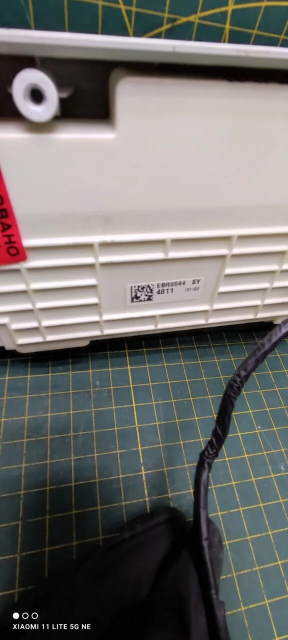 Панель управления LG F2M5HS6W