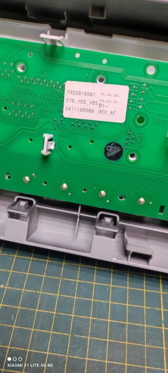 Панель управления Beko WSPE 7H616A