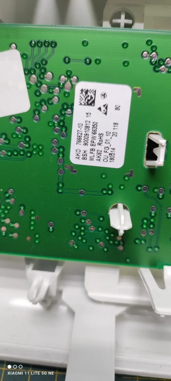 Панель управления Bosch WLT 24440OE
