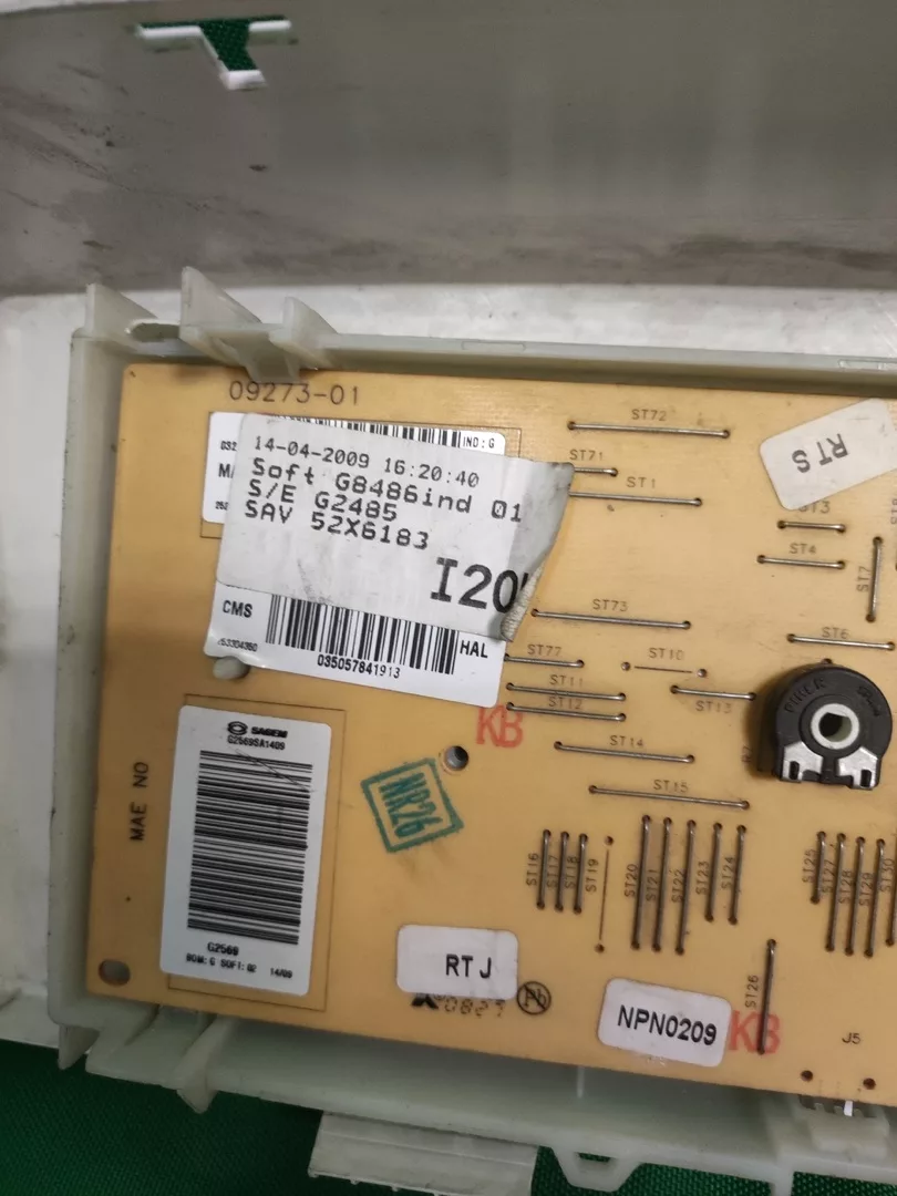 Панель управления Siemens SN25E212RU/01 для посудомоечной машины