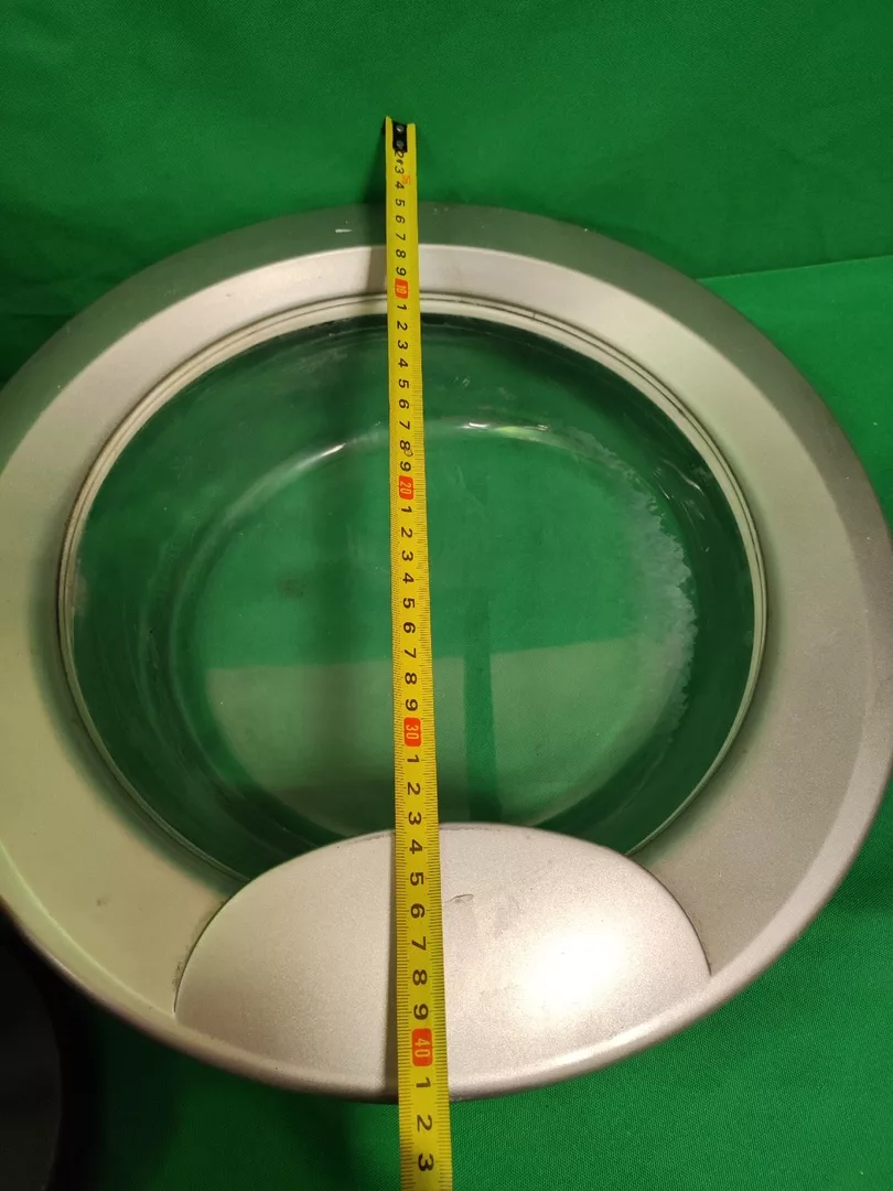 Люк Indesit C00141269 узкий серебр.