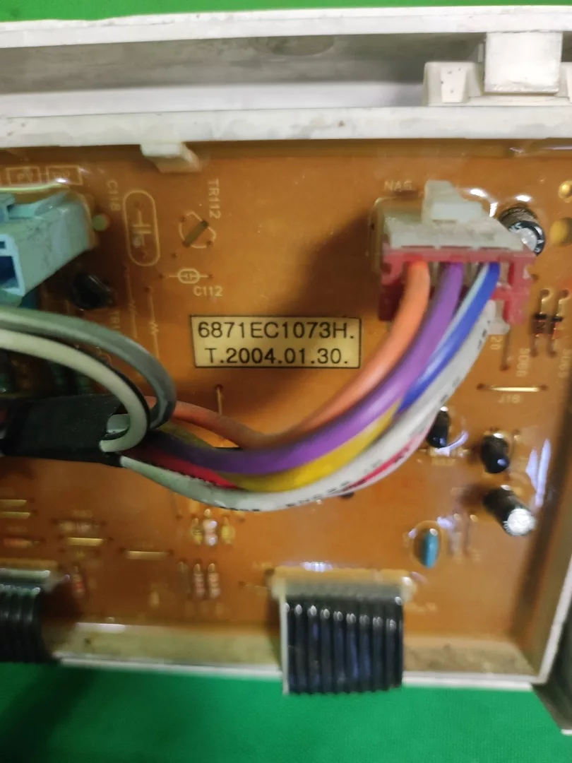 Модуль управления для стиральной машины LG WD-80160N