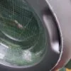 Люк Haier H7620806 серебро с дефектом (потертости обрамления)