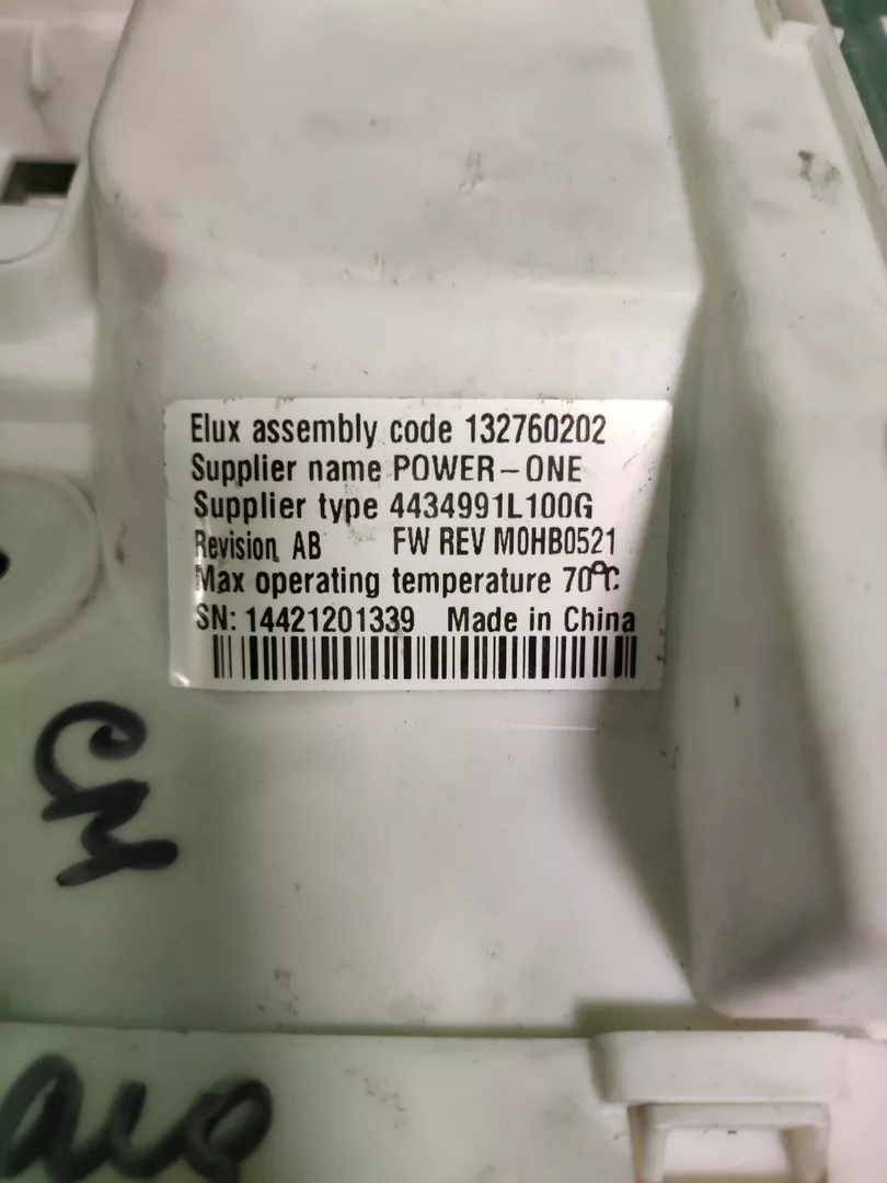 Модуль инвертора AEG Electrolux 132760202-EWS1277FDW для стиральной машины