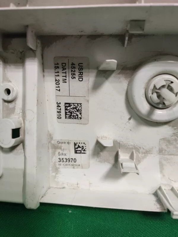 Элементы управления Gorenje 353970 (Только пластик) для стиральной машины