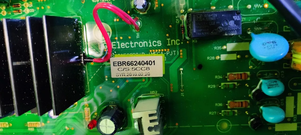 Модуль управления LG E1069SD для стиральной машины
