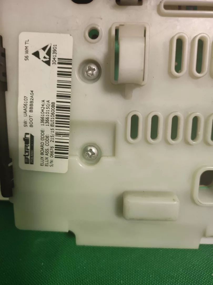 Панель управления AEG L56106TL для вертикальной стиральной машины