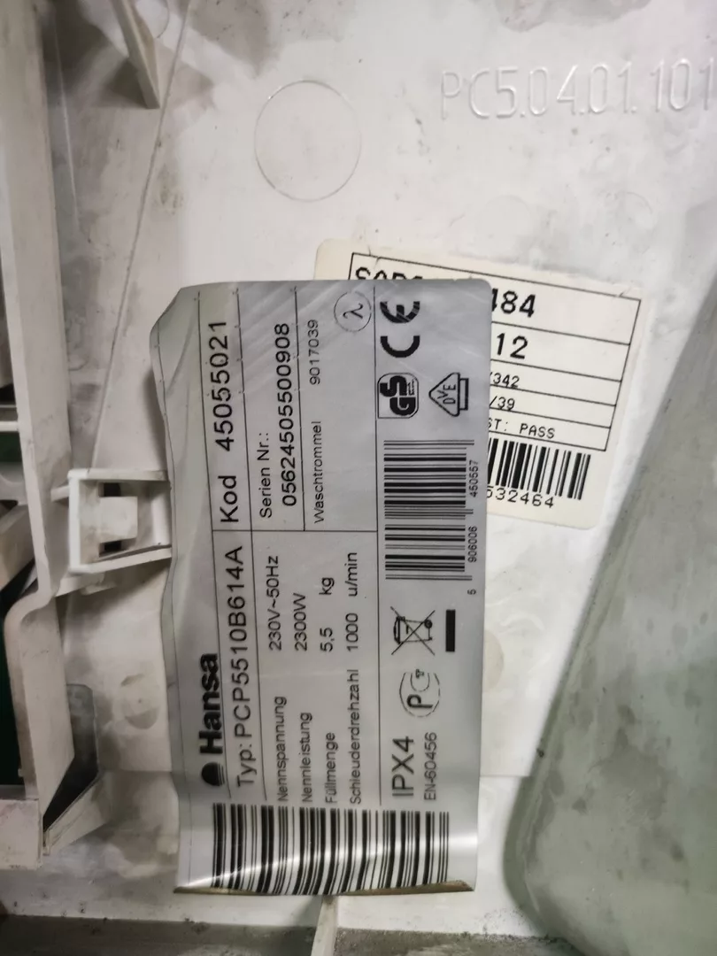 Модуль Hansa pcp5510b614a для стиральной машины