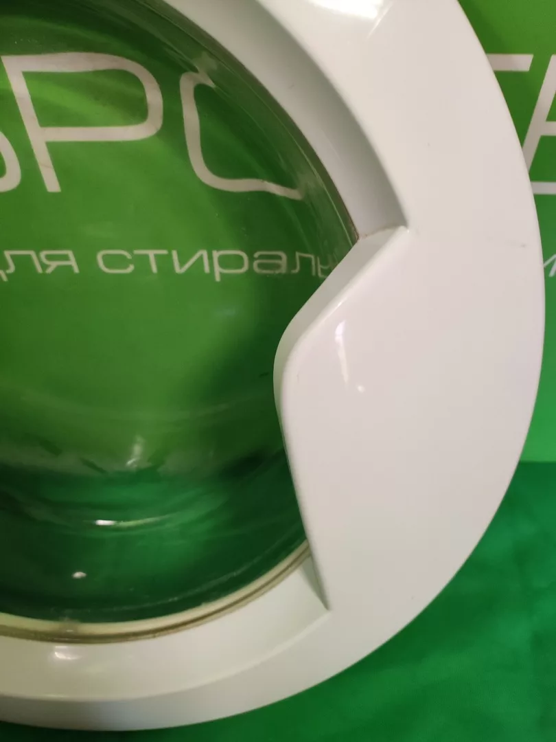 Люк в сборе Indesit C00509022 узкое стекло