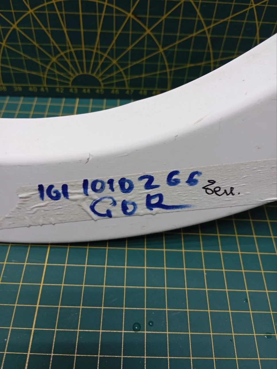 Обрамление внешнее Gorenje 1611010266 бел