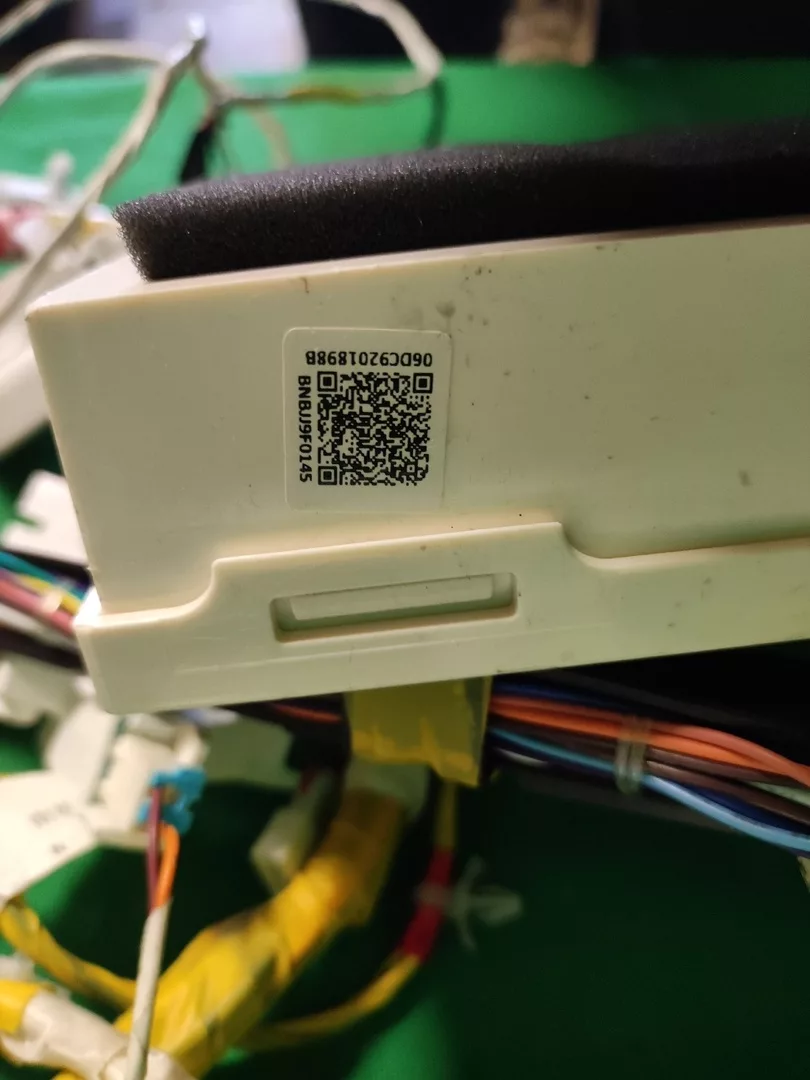 Модуль управления для стиральной машины Samsung WW80K6210RW(под люк дозагрузки)
