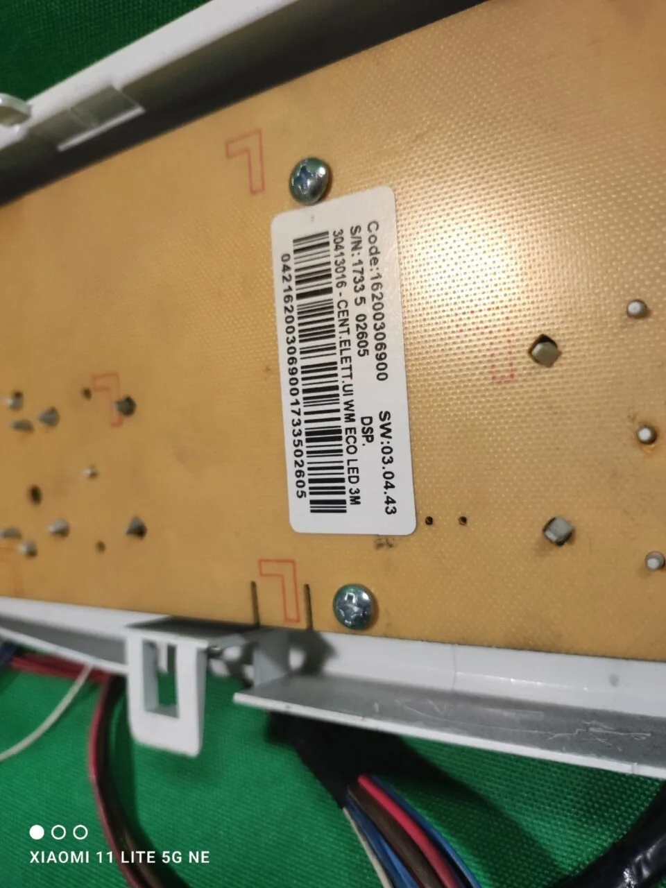 Модуль Indesit IWUC 4105 с дефектом