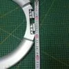 Обрамление внешнее Ariston Indesit 250006731 серебро 44см