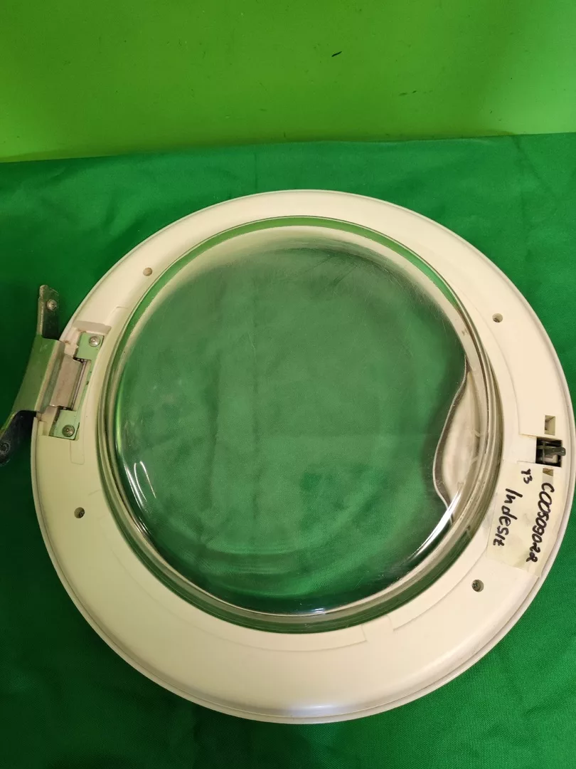 Люк в сборе Indesit C00509022 узкое стекло