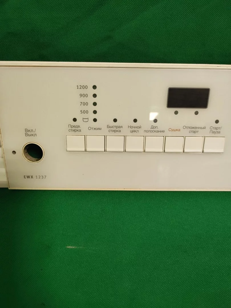 Панель управления ELECTROLUX EWX 1237