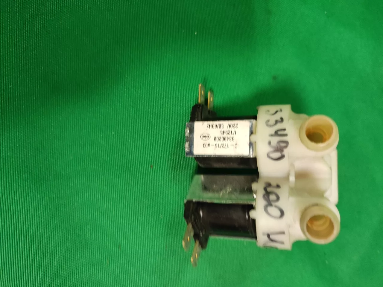 Клапан двойной Haier 33490200 33490204 33490191 контакты