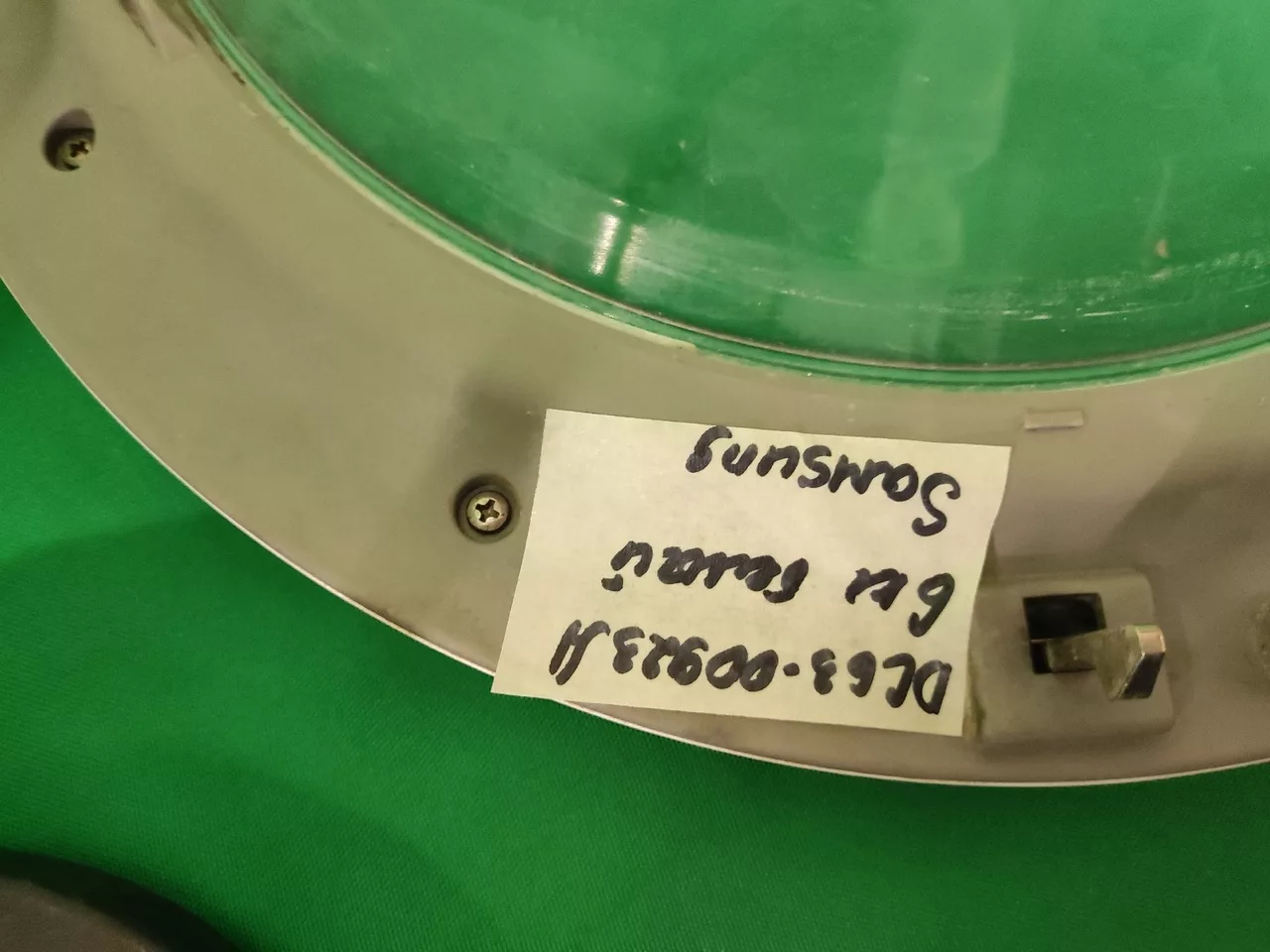 Люк в сборе Samsung 6кг. DC63-00923A белый