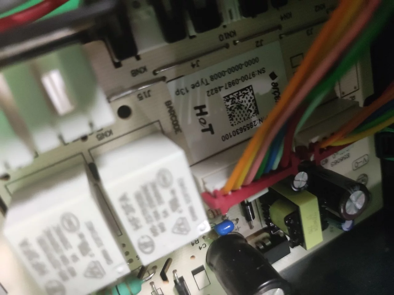 Модуль управления Beko WSPE6H616S серебро