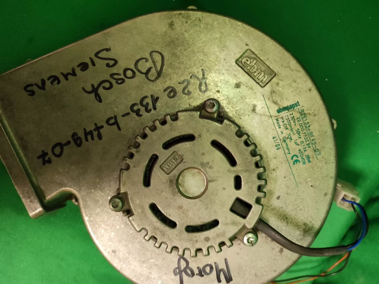 Мотор сушки Bosch R2E133-BF49-07 для стиральной машины