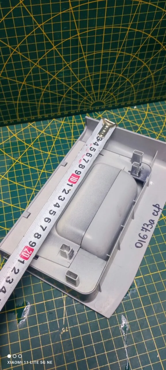 Панель порошкоприемника Samsung DC64-01673a сер
