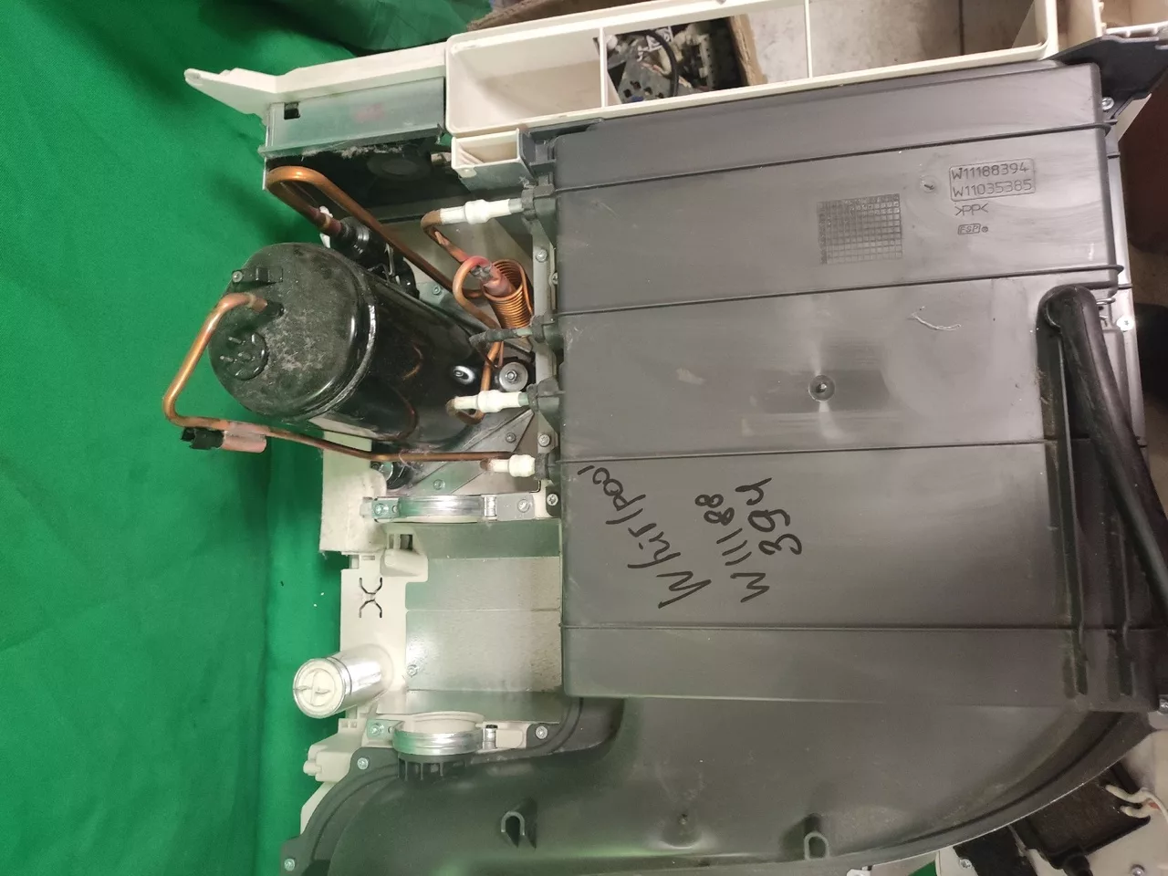 КОМПРЕССОР Whirlpool W11188394 В СБОРЕ ДЛЯ СУШИЛЬНЫХ МАШИН