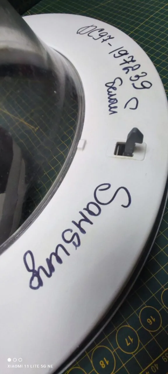 Люк Samsung DC97-197239 белый