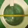 Люк в сборе Ariston C00055705  для стиральной машины с сушкой