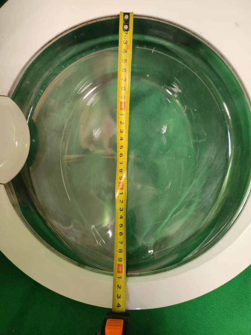 Люк Electrolux 1320147307 узкое стекло с сушкой в сборе для стиральной машины