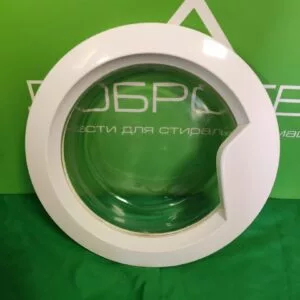 Люк в сборе Indesit C00509022 узкое стекло