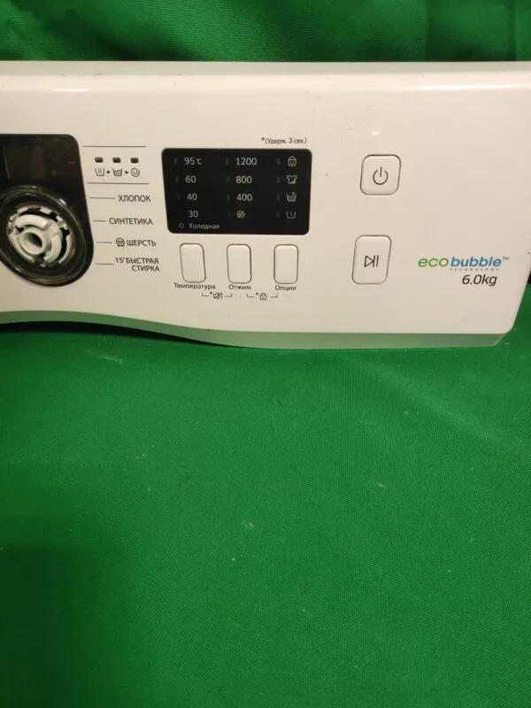 Элементы управления Samsung wf60f1roe2wdld (Только пластик) для стиральной машины