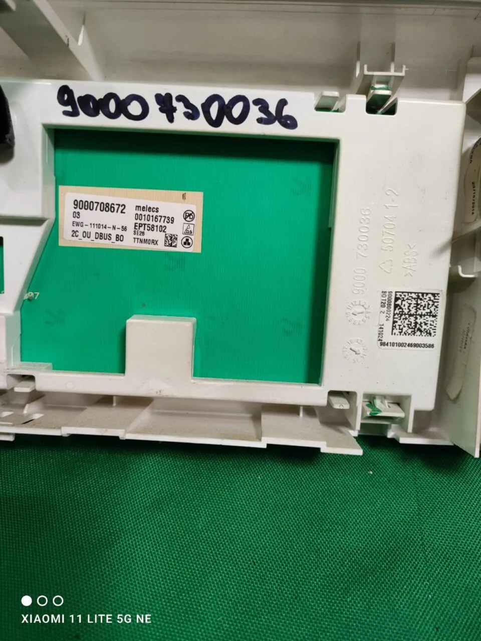 Xv5sB7gG1jc Панель управления Bosch 9000730036